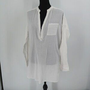 O'Neill Women's White Swimsuit Cover up New with tags Size Small